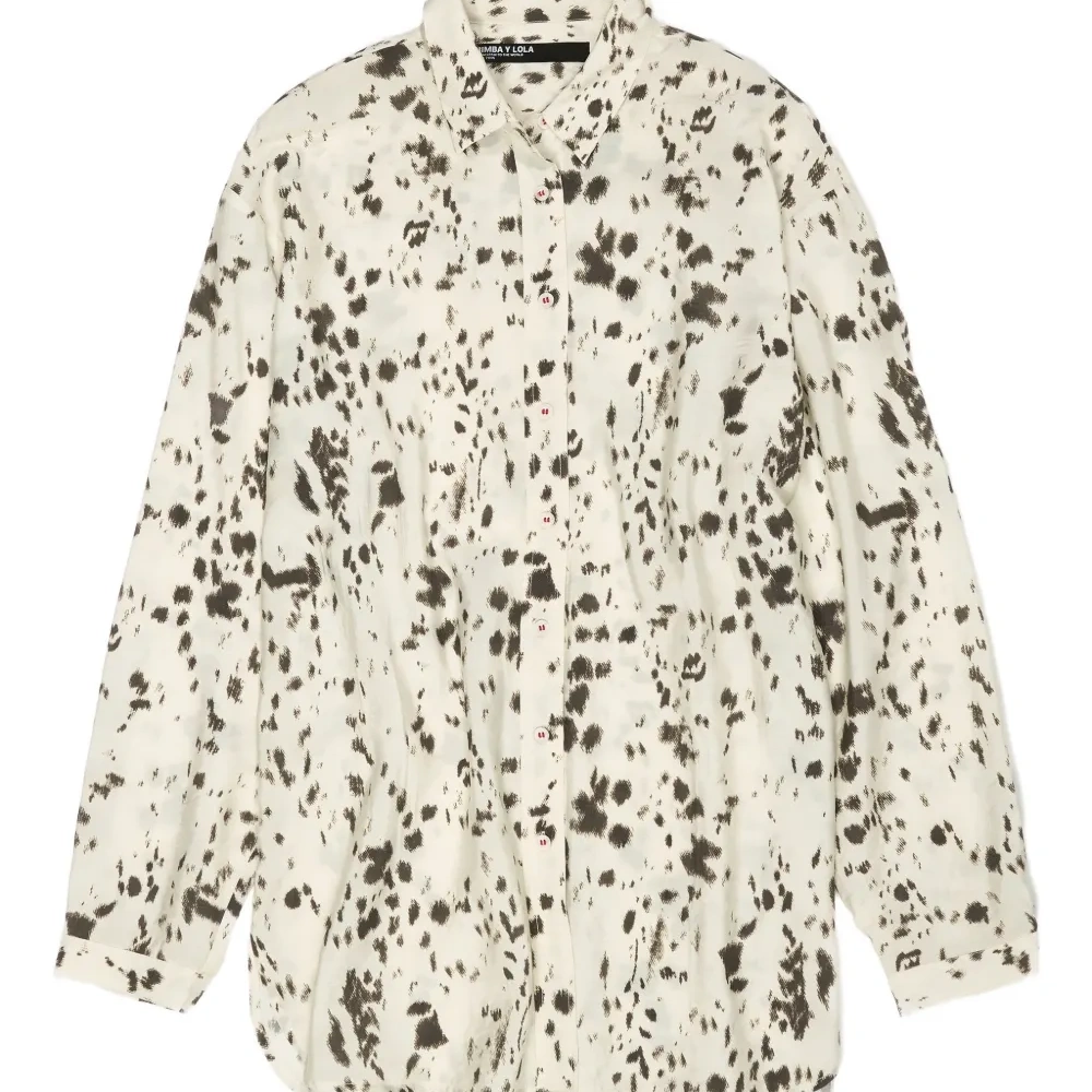 Рубашка с принтом