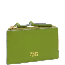 Кожаный кошелек на молнии