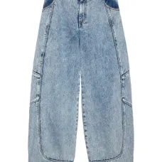 Джинсы со вставками