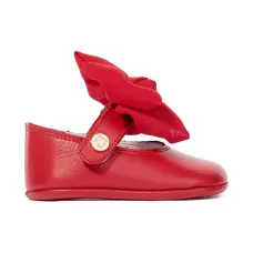 Балетки с бантом