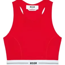 Спортивный топ с логотипом