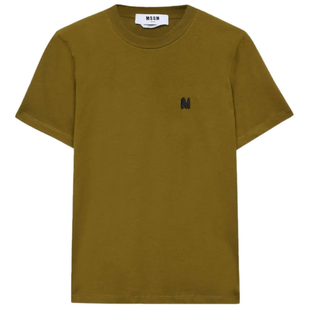 Футболка с вышитым логотипом