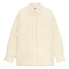 Рубашка с необработанными краями