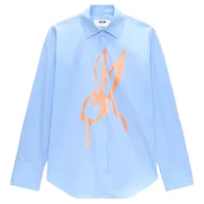 Рубашка с принтом кролика