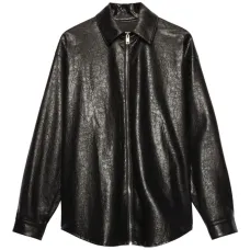 Пальто на молнии с воротником Пальто на молнии с воротником