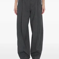 Брюки со складками