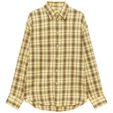 Клетчатая рубашка с длинными рукавами