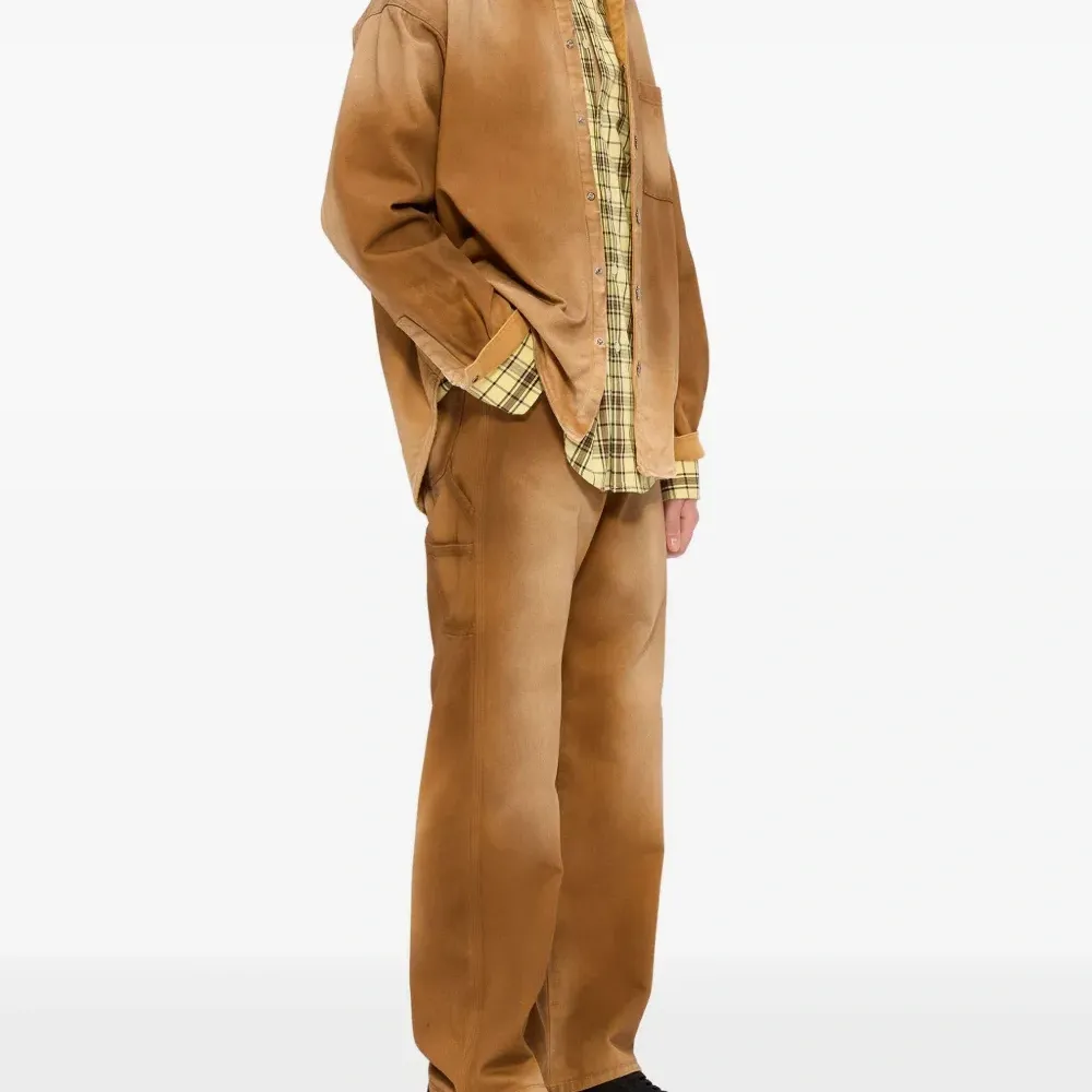 Клетчатая рубашка с длинными рукавами