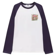 Футболка с длинными рукавами и графичным принтом