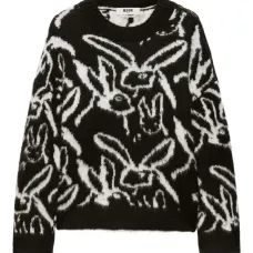 Свитшот с принтом кролика