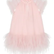 Комплект из платья и блумеров с оборками Комплект из платья и блумеров с оборками