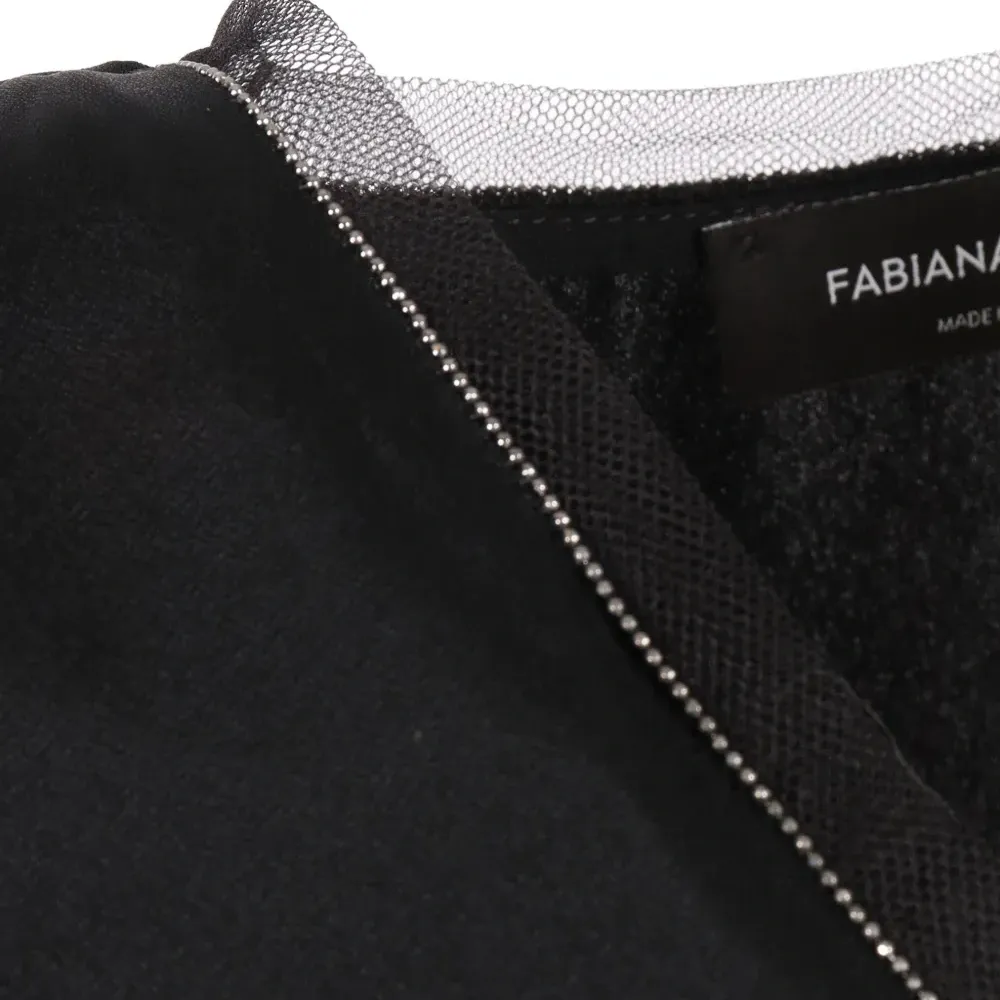 Атласный топ с тюлем Атласный топ с тюлем