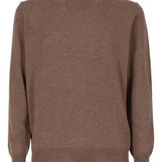 Свитер с круглым вырезом