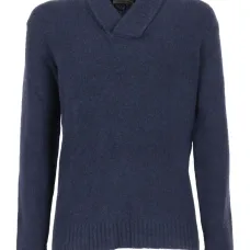 Свитер с шалевым воротником