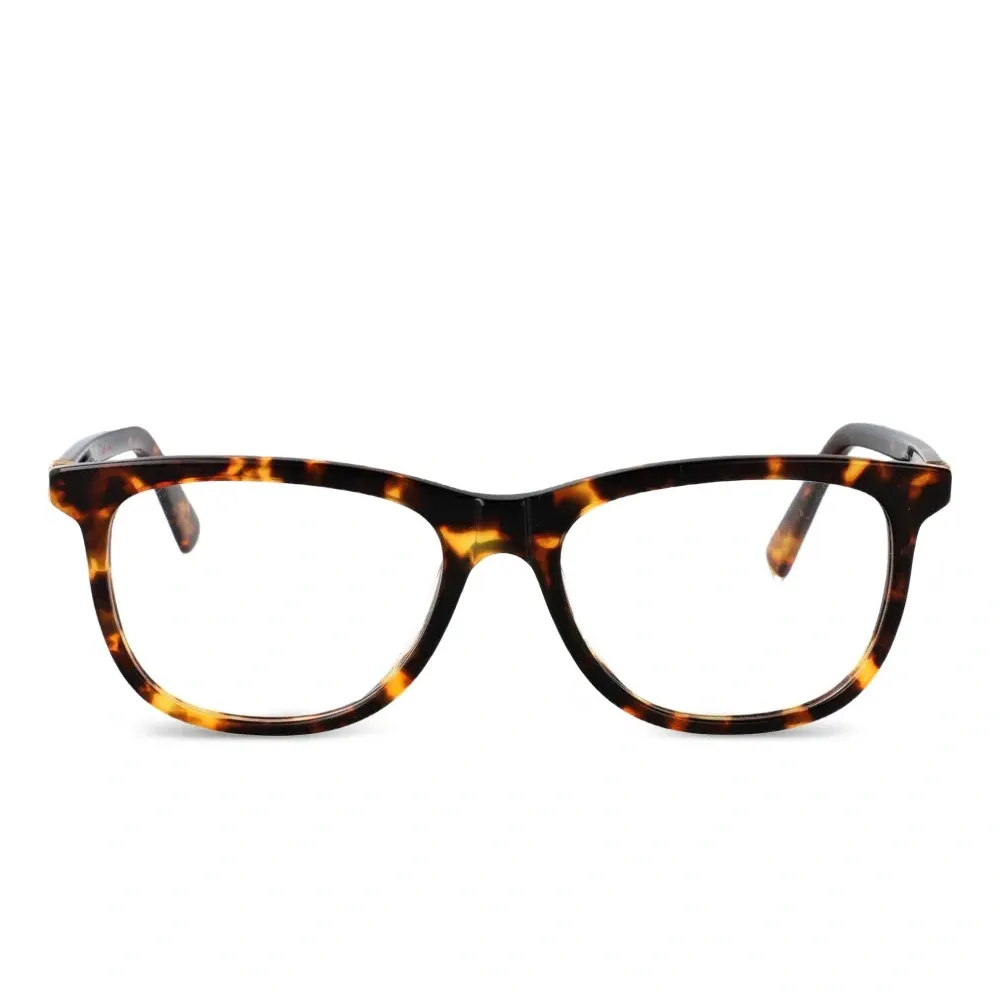 Очки в круглой оправе черепаховой расцветки