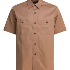 Рубашка с карманом на молнии