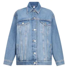 Джинсовая куртка со съемным мехом Джинсовая куртка со съемным мехом