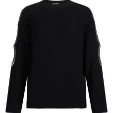 Топ с вырезами и декором