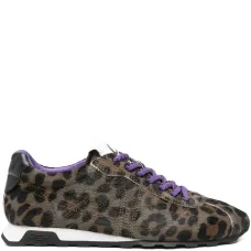 Кроссовки Kill Bill с леопардовым принтом