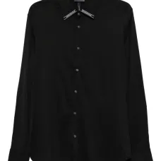 Рубашка с длинными рукавами и логотипом