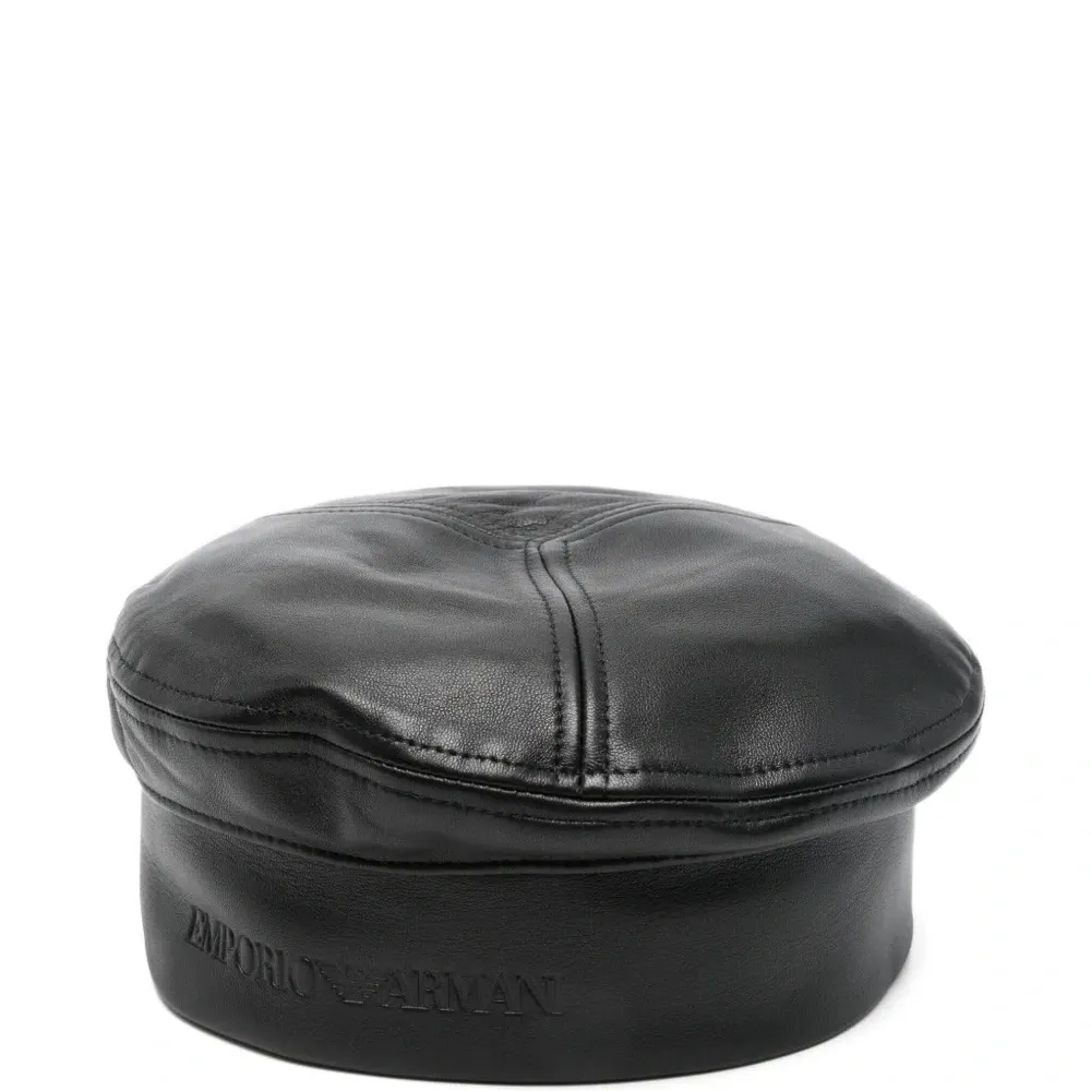 Берет со вставками