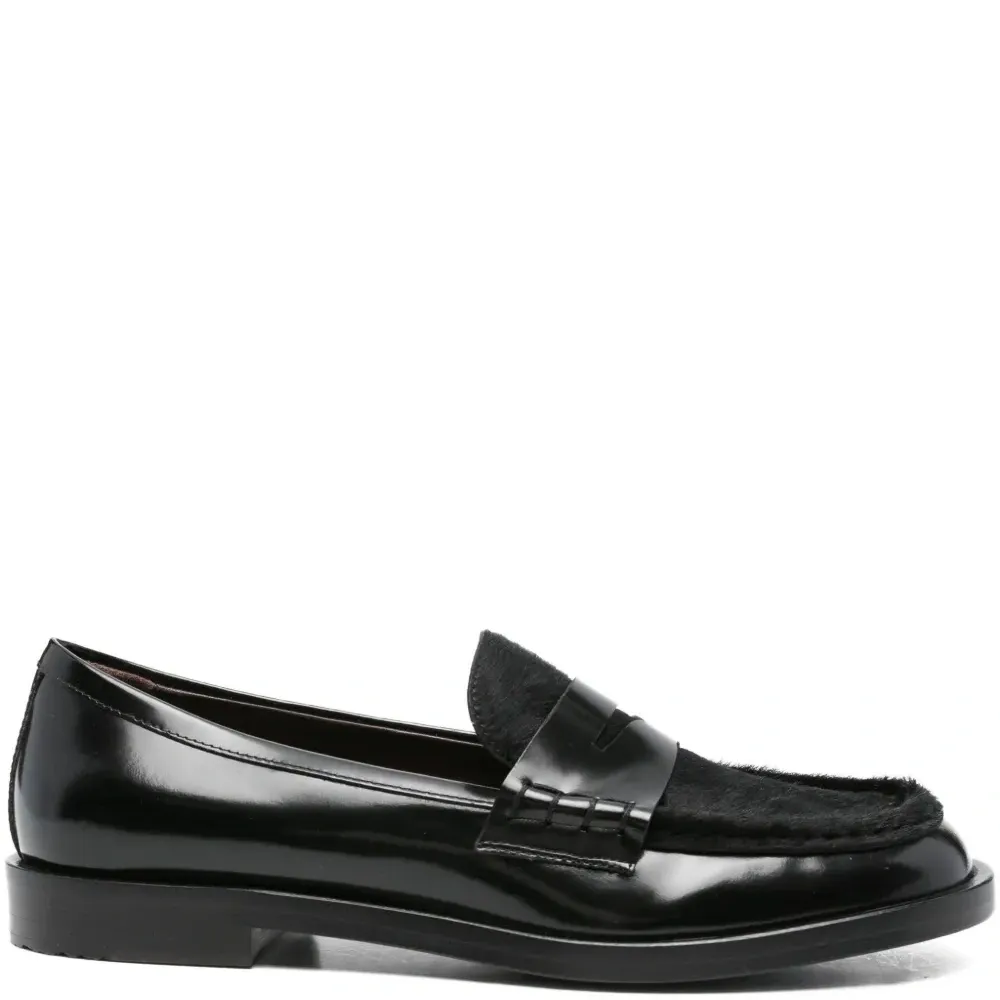 Кожаные лоферы