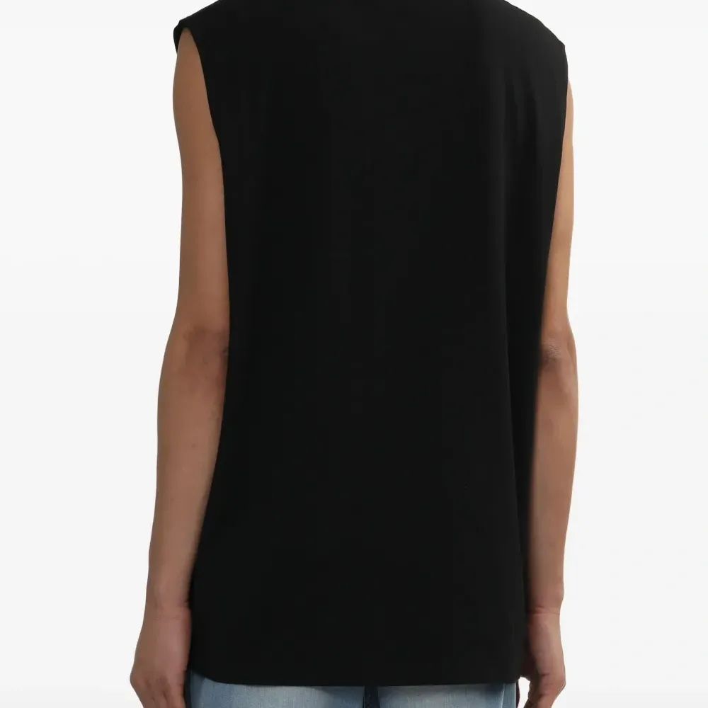 Топ без рукавов с логотипом