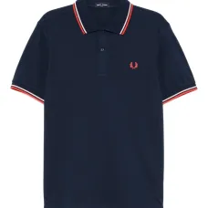 Рубашка поло с вышитым логотипом