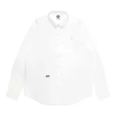 Рубашка с нашивкой-логотипом