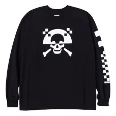 Футболка с длинными рукавами и принтом Skull