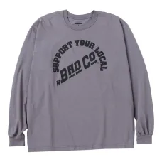 Футболка с длинными рукавами и принтом