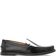 Лоферы с закругленным носком