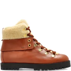 Ботинки хайкеры Heidi с отделкой из овчины