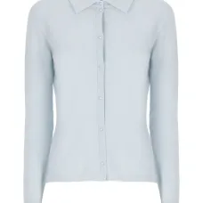 Кардиган на пуговицах с воротником