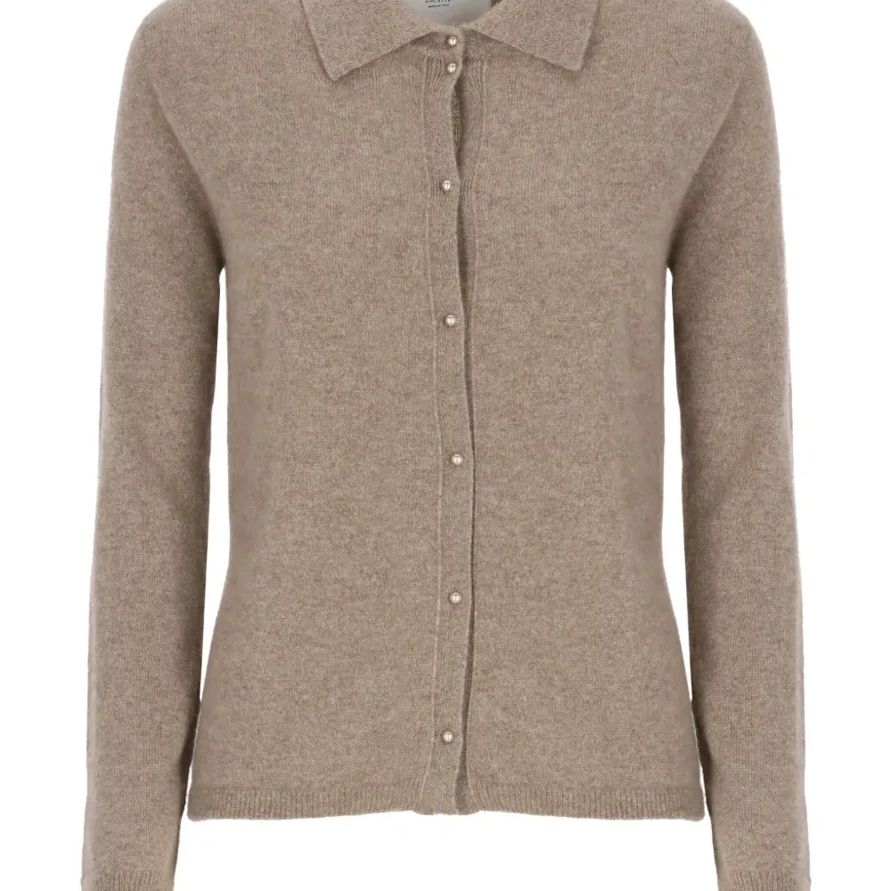 Кардиган на пуговицах с воротником