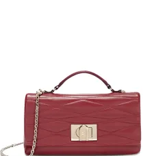 Стеганая мини-сумка Furla 1927 с цепочкой