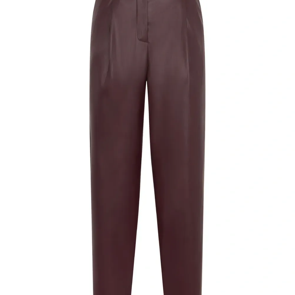 Брюки из искусственной кожи