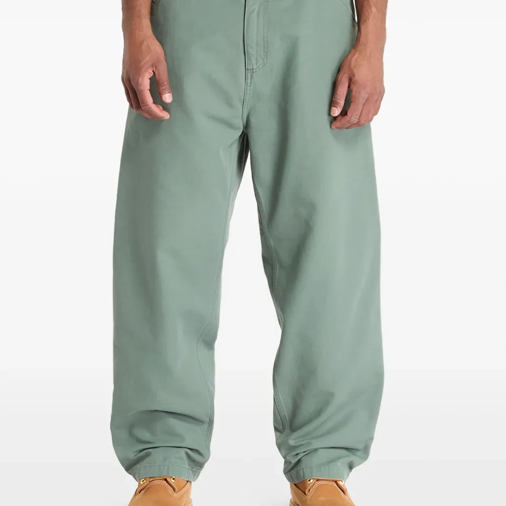 Брюки с нашивкой-логотипом