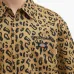 Рубашка с короткими рукавами и леопардовым принтом