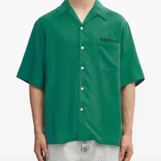 Рубашка с вышивкой на кармане Рубашка с вышивкой на кармане