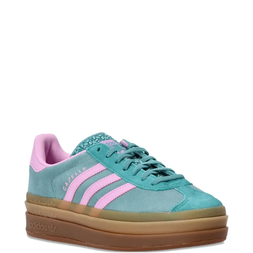 Кроссовки Gazelle на платформе