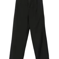 Шерстяные брюки со складками Шерстяные брюки со складками