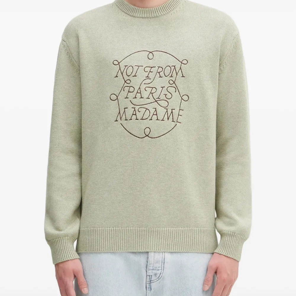 Свитер La Maille Slogan Tresses с логотипом