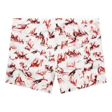 Шорты с кулиской и принтом Burnt Board