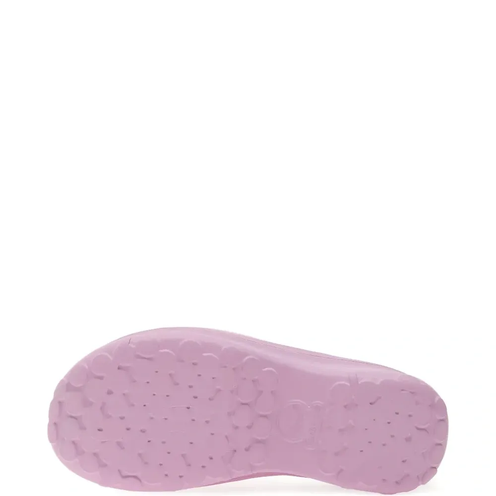 Шлепанцы Adifom на платформе с логотипом