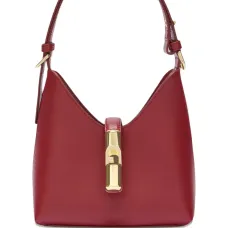 Кожаная сумка через плечо