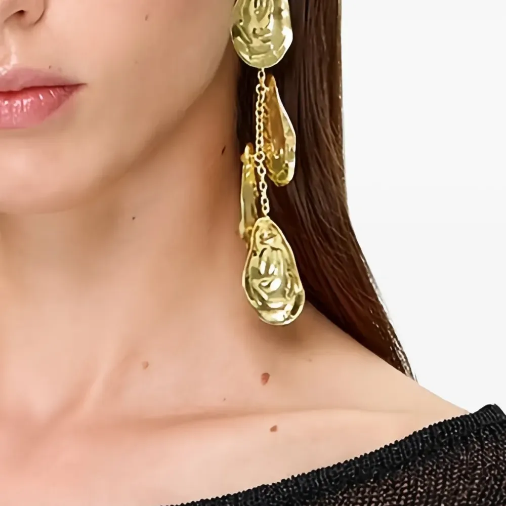 Декорированные серьги