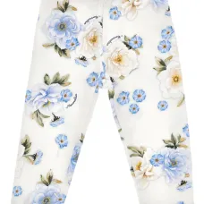 Легинсы с цветочным принтом