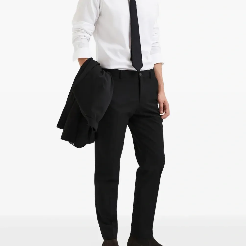 Брюки с застежкой на пуговицах