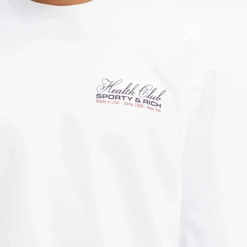 Толстовка с круглым вырезом и логотипом